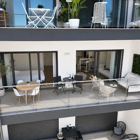 Modern Da Rocha 5 Min Walk With Pool Appartamento Portimão